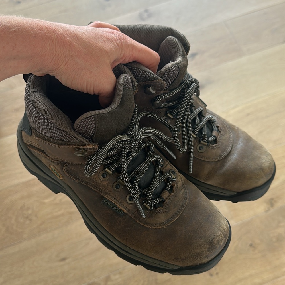 Timberland waterproof leather hiking boots